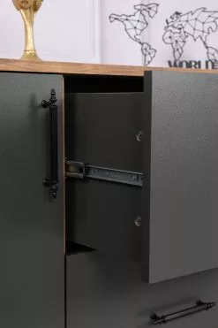 Senkki Linento Furniture Cordoba, Ruskea/harmaa -Huonekalut myymälä LIFU854KLN3907 8