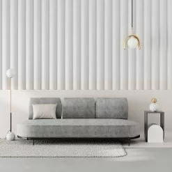 Apupöytä Linento Furniture Nun, Harmaa/valkoinen -Huonekalut myymälä LIFU855DTE2945 3