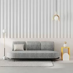 Apupöytä Linento Furniture Nun, Keltainen/valkoinen -Huonekalut myymälä LIFU855DTE2946 3