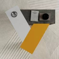 Sohvapöytä Linento Furniture Trio, Valkoinen/harmaa/keltainen -Huonekalut myymälä LIFU855DTE2956 4