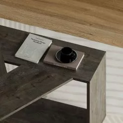 Sohvapöytä Linento Furniture Trio, Tummanruskea -Huonekalut myymälä LIFU855DTE2957 4