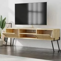 TV-taso Linento Furniture Naive, Eri Värejä 14 TV-taso Linento Furniture Naive, Eri Värejä -Huonekalut myymälä LIFU855DTE3089 3