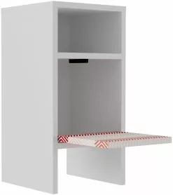 Yöpöytä Linento Furniture Grandma, Siksak, Valkoinen/punainen 13 Yöpöytä Linento Furniture Grandma, Siksak, Valkoinen/punainen -Huonekalut myymälä LIFU855DTE3538 6