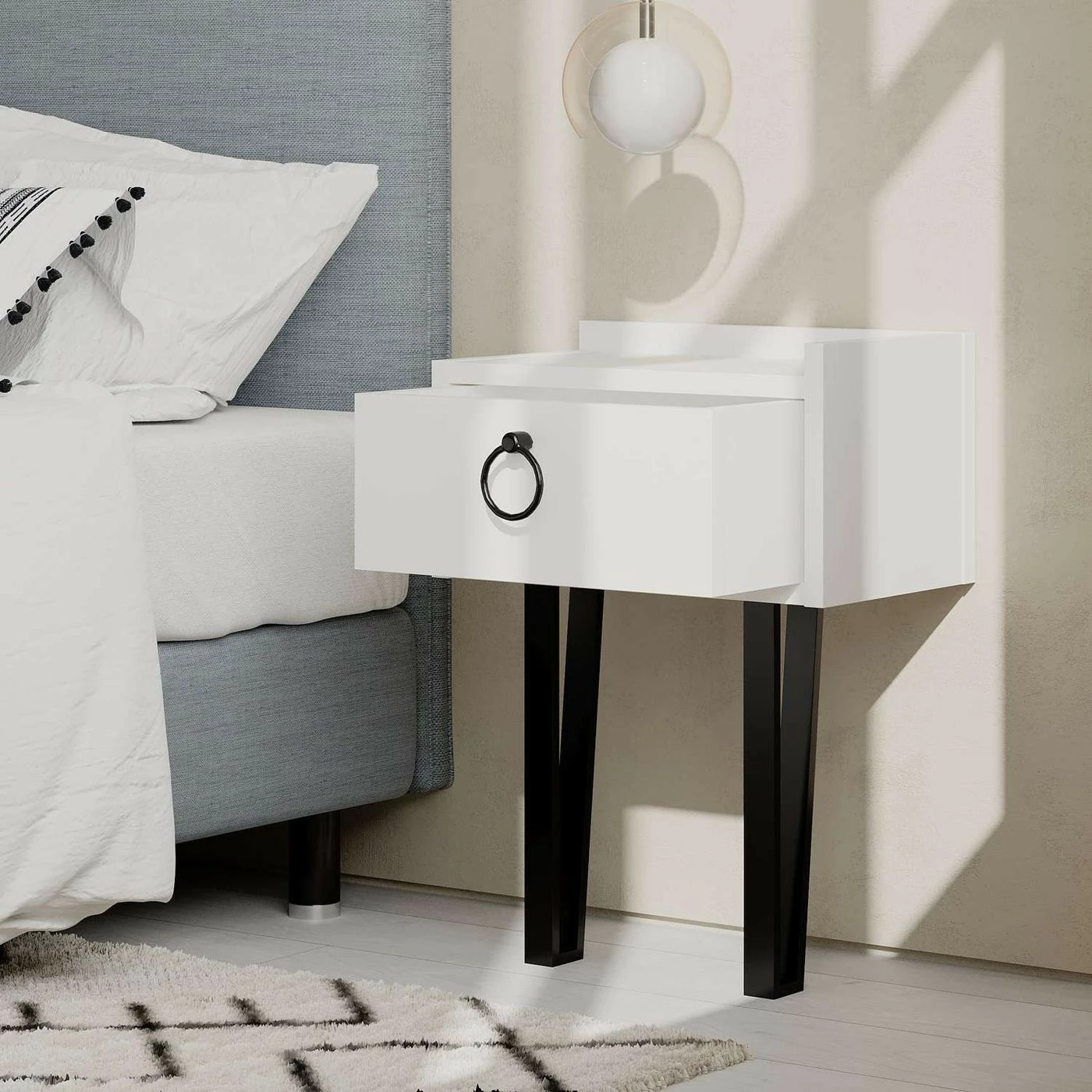 Yöpöytä Linento Furniture Sponge, Eri Värejä 35 Yöpöytä Linento Furniture Sponge, Eri Värejä - Image 35