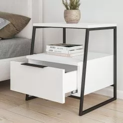 Yöpöytä Linento Furniture Pal, Eri Värejä -Huonekalut myymälä LIFU855DTE3547 3