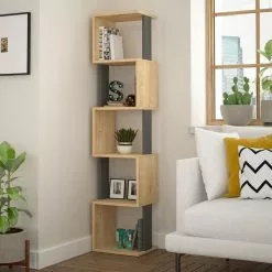 Kirjahylly Linento Furniture Piri, Eri Värejä -Huonekalut myymälä LIFU855DTE3704 2