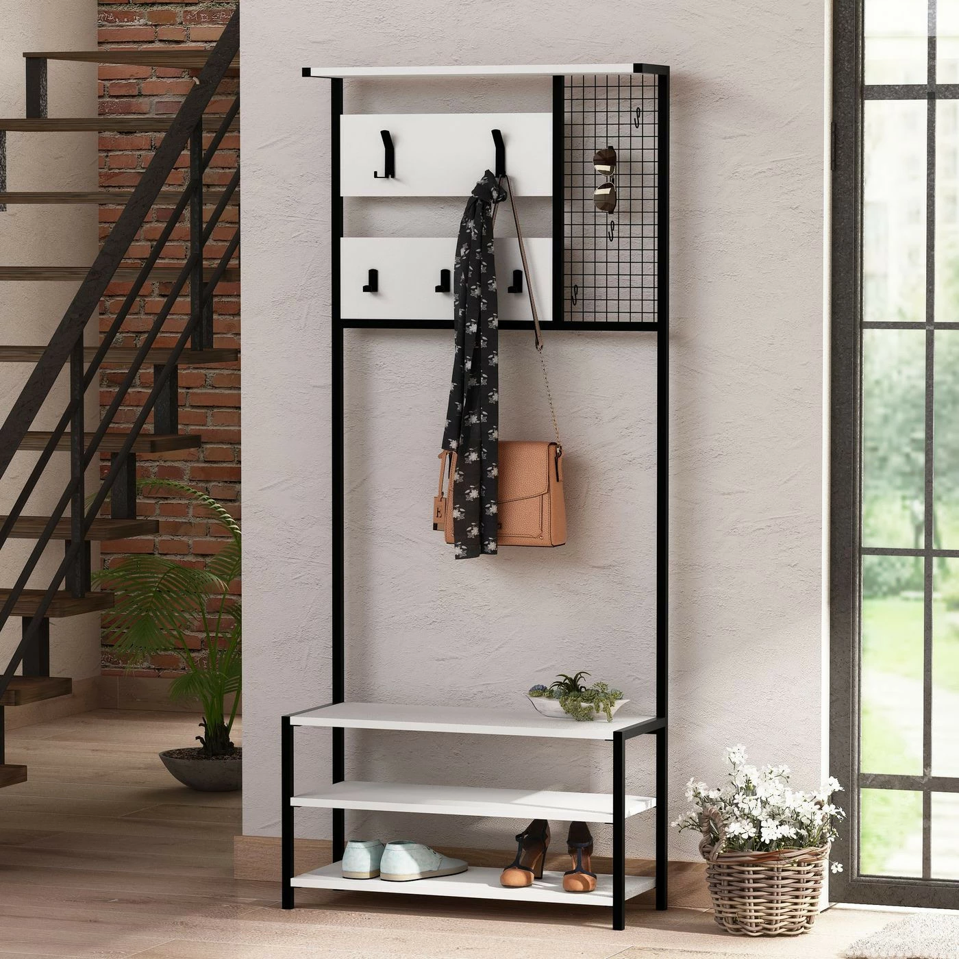 Säilytyskokonaisuus Eteiseen Linento Furniture Nomad Portmanto, Eri Värejä 23 Säilytyskokonaisuus Eteiseen Linento Furniture Nomad Portmanto, Eri Värejä - Image 23