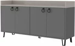 Senkki Linento Furniture Dea, Harmaa/beige