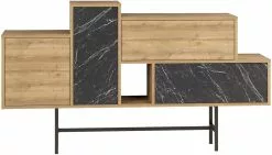 Senkki Linento Furniture Hermes, Ruskea/musta