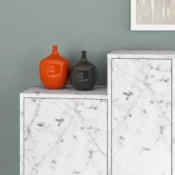 Senkki Linento Furniture Hermes, Marmori, Valkoinen -Huonekalut myymälä LIFU855DTE4225 5