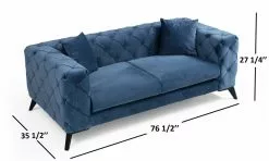 Sohva Linento Furniture Como, 2-istuttava, Eri Värejä -Huonekalut myymälä LIFU859FTN2033 9