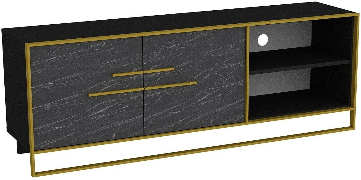 TV-taso Linento Furniture Polka, Eri Värejä 1 TV-taso Linento Furniture Polka, Eri Värejä