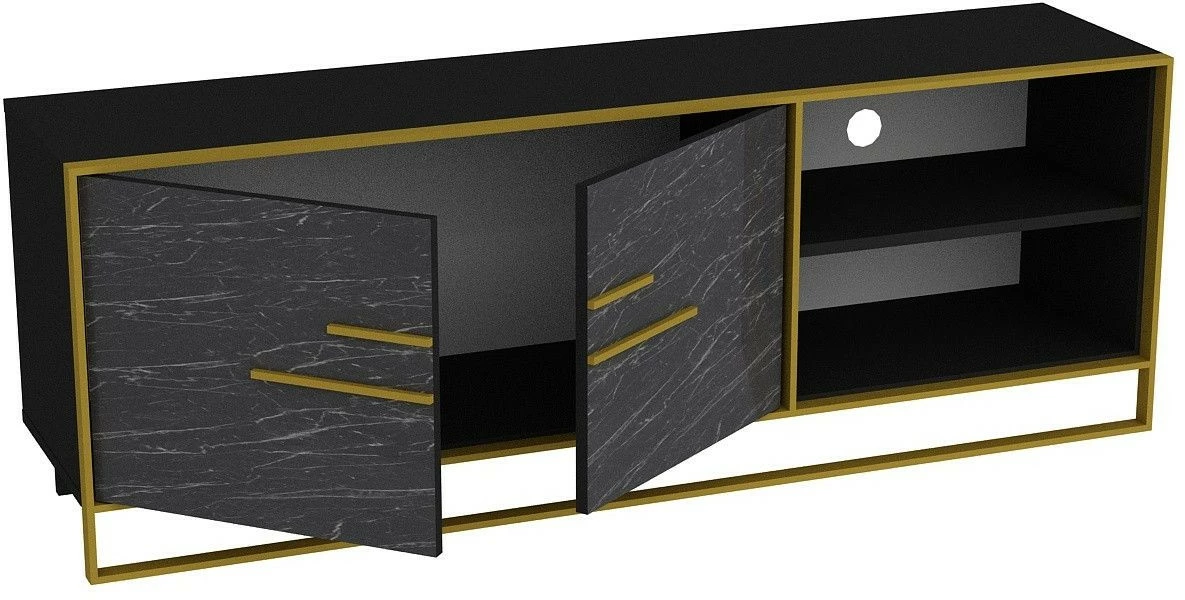 TV-taso Linento Furniture Polka, Eri Värejä 5 TV-taso Linento Furniture Polka, Eri Värejä - Image 5