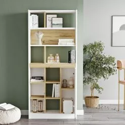 Kirjahylly Linento Furniture LV20, Eri Värejä -Huonekalut myymälä LIFU921YRD1139 5