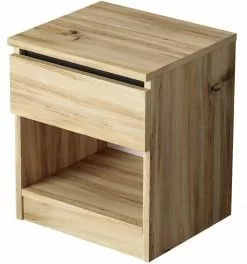 Yöpöytä Linento Furniture LV26, Ruskea