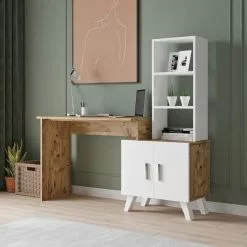 Työpöytä Ja Hylly Linento Furniture CT1, Eri Värejä -Huonekalut myymälä LIFU956LCS1107 3