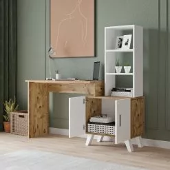 Työpöytä Ja Hylly Linento Furniture CT1, Eri Värejä -Huonekalut myymälä LIFU956LCS1107 6