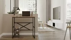 Työpöytä Linento Furniture VG19, Ruskea 10 Työpöytä Linento Furniture VG19, Ruskea -Huonekalut myymälä LIFU956LCS1115 5