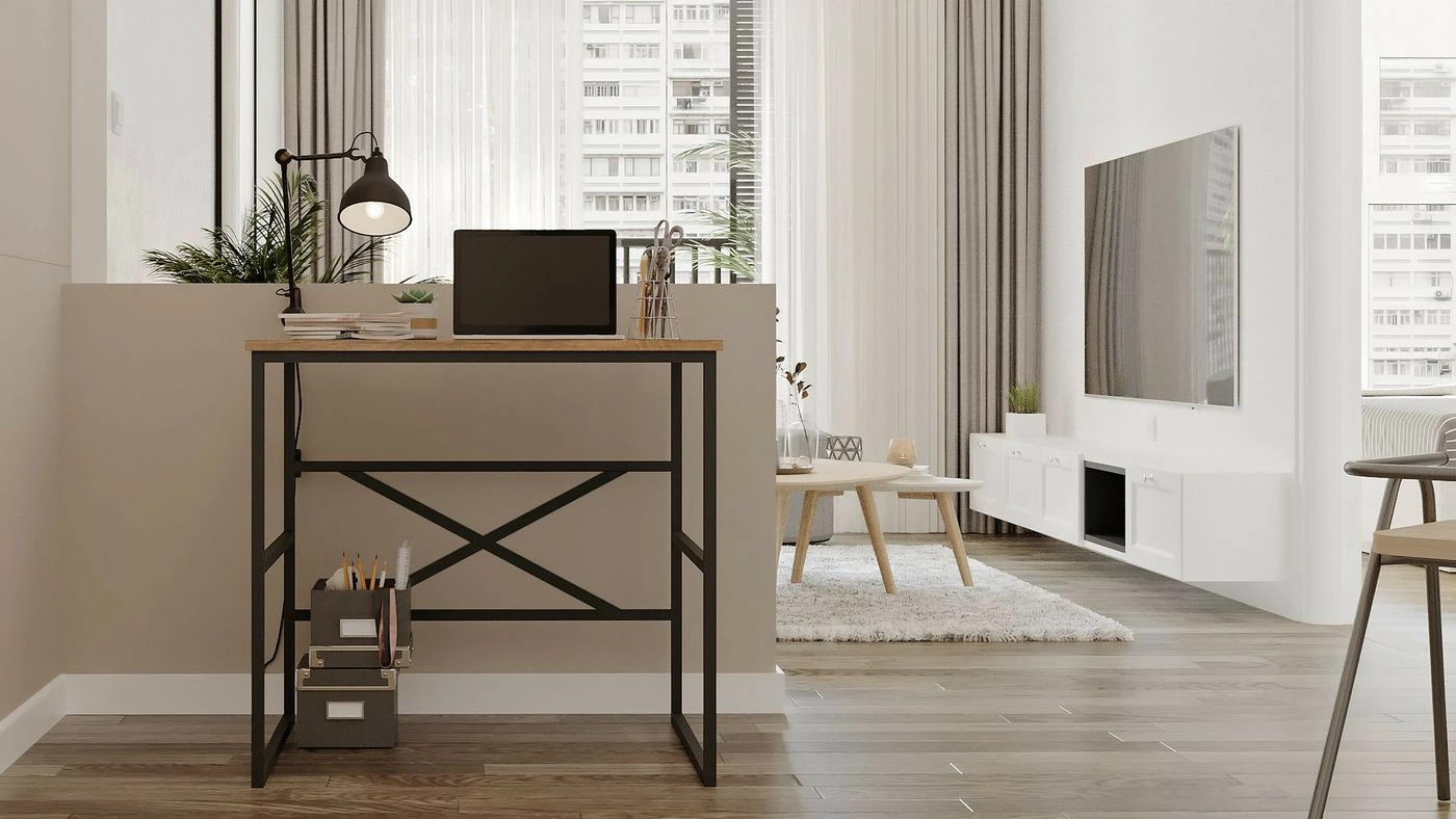 Työpöytä Linento Furniture VG19, Ruskea 5 Työpöytä Linento Furniture VG19, Ruskea - Image 5