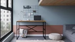 Työpöytä Linento Furniture VG21, Ruskea 9 Työpöytä Linento Furniture VG21, Ruskea -Huonekalut myymälä LIFU956LCS1117 4