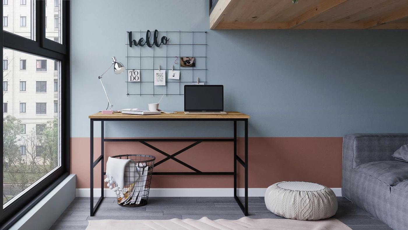 Työpöytä Linento Furniture VG21, Ruskea 4 Työpöytä Linento Furniture VG21, Ruskea - Image 4