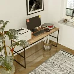 Työpöytä Linento Furniture VG27, Ruskea -Huonekalut myymälä LIFU956LCS1121 4