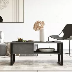 Sohvapöytä Linento Furniture ML34, Hopeanharmaa -Huonekalut myymälä LIFU956LCS1210 3