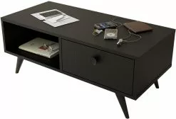 Sohvapöytä Linento Furniture VL7, Musta -Huonekalut myymälä LIFU956LCS1215 4