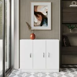 Matala Kaappi Linento Furniture Vario E, Valkoinen -Huonekalut myymälä LIFU956LCS1503 3