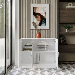 Matala Kaappi Linento Furniture Vario E, Valkoinen -Huonekalut myymälä LIFU956LCS1503 5