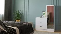 Säilytyskaluste Linento Furniture CC6, Valkoinen -Huonekalut myymälä LIFU956LCS1523 4