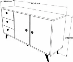 Senkki Linento Furniture VL9, Eri Värejä -Huonekalut myymälä LIFU956LCS1545 6