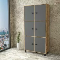 Kaappi Linento Furniture VL61, Eri Värejä -Huonekalut myymälä LIFU956LCS1568 2