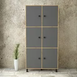 Kaappi Linento Furniture VL61, Eri Värejä -Huonekalut myymälä LIFU956LCS1568 3