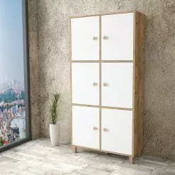 Kaappi Linento Furniture VL61, Eri Värejä -Huonekalut myymälä LIFU956LCS1570 2