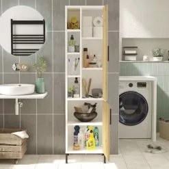 Kaappi Linento Furniture VI2, Eri Värejä -Huonekalut myymälä LIFU956LCS1582 4