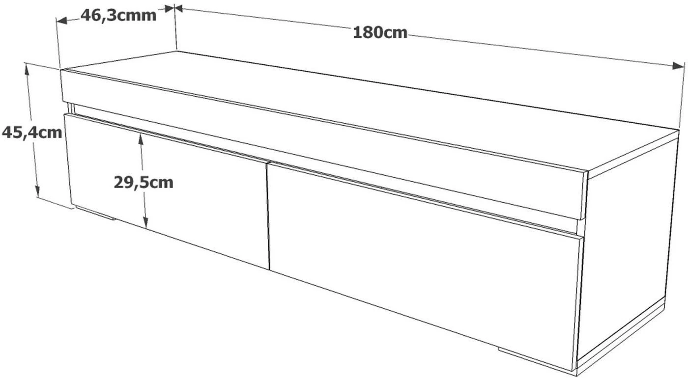 TV-taso Linento Furniture FR3, Eri Värejä 7 TV-taso Linento Furniture FR3, Eri Värejä - Image 7
