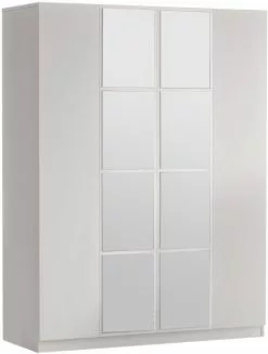 Vaatekaappi Linento Furniture HM2, Valkoinen