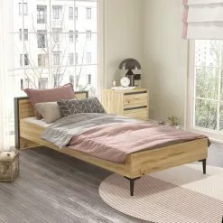 Sängynrunko Linento Furniture AR5, 100x200cm, Eri Värejä