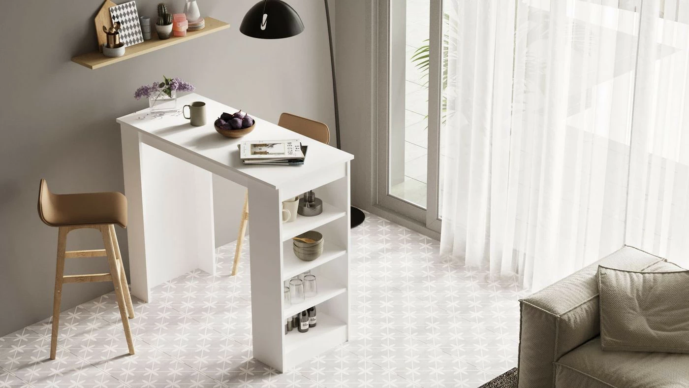 Baaripöytä Linento Furniture ST1 White, Eri Värejä 6 Baaripöytä Linento Furniture ST1 White, Eri Värejä - Image 6