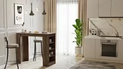 Baaripöytä Linento Furniture ST1, Tummanruskea -Huonekalut myymälä LIFU956LCS2202 5