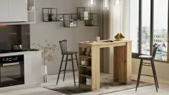 Baaripöytä Linento Furniture ST1, Tammenruskea -Huonekalut myymälä LIFU956LCS2204 5