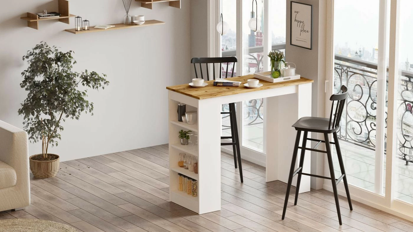 Baaripöytä Linento Furniture ST1 White, Eri Värejä 18 Baaripöytä Linento Furniture ST1 White, Eri Värejä - Image 18