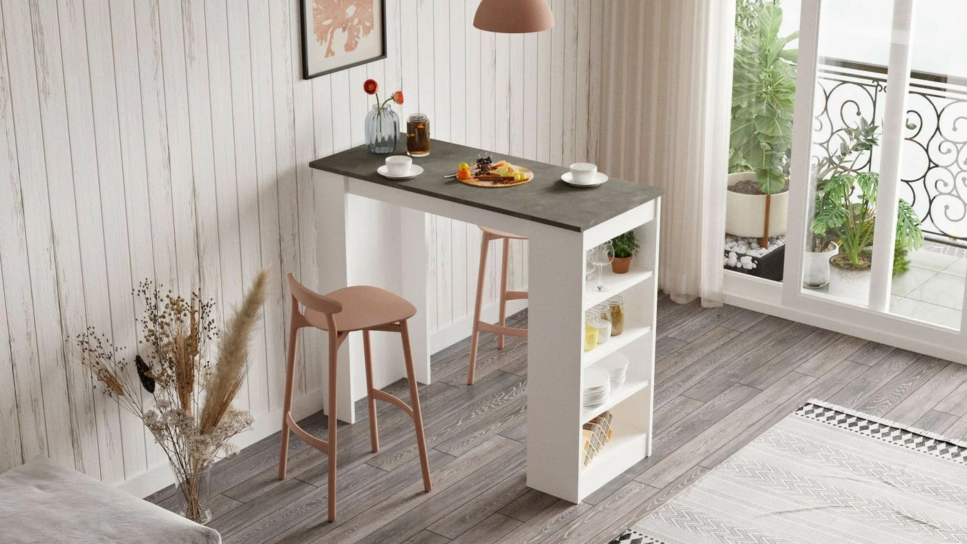 Baaripöytä Linento Furniture ST1 White, Eri Värejä 23 Baaripöytä Linento Furniture ST1 White, Eri Värejä - Image 23
