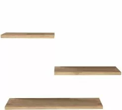 Seinähyllysarja Linento Furniture WL17, 3-osainen, Eri Värejä -Huonekalut myymälä LIFU956LCS2701 2