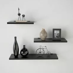 Seinähyllysarja Linento Furniture WL17, 3-osainen, Eri Värejä -Huonekalut myymälä LIFU956LCS2702 1