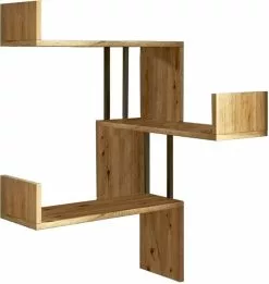 Seinähylly Linento Furniture VG17, Ruskea