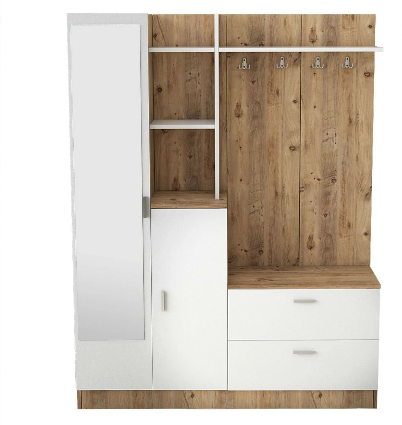 Säilytyskokonaisuus Eteiseen Linento Furniture DD5, Eri Värejä 2 Säilytyskokonaisuus Eteiseen Linento Furniture DD5, Eri Värejä - Image 2