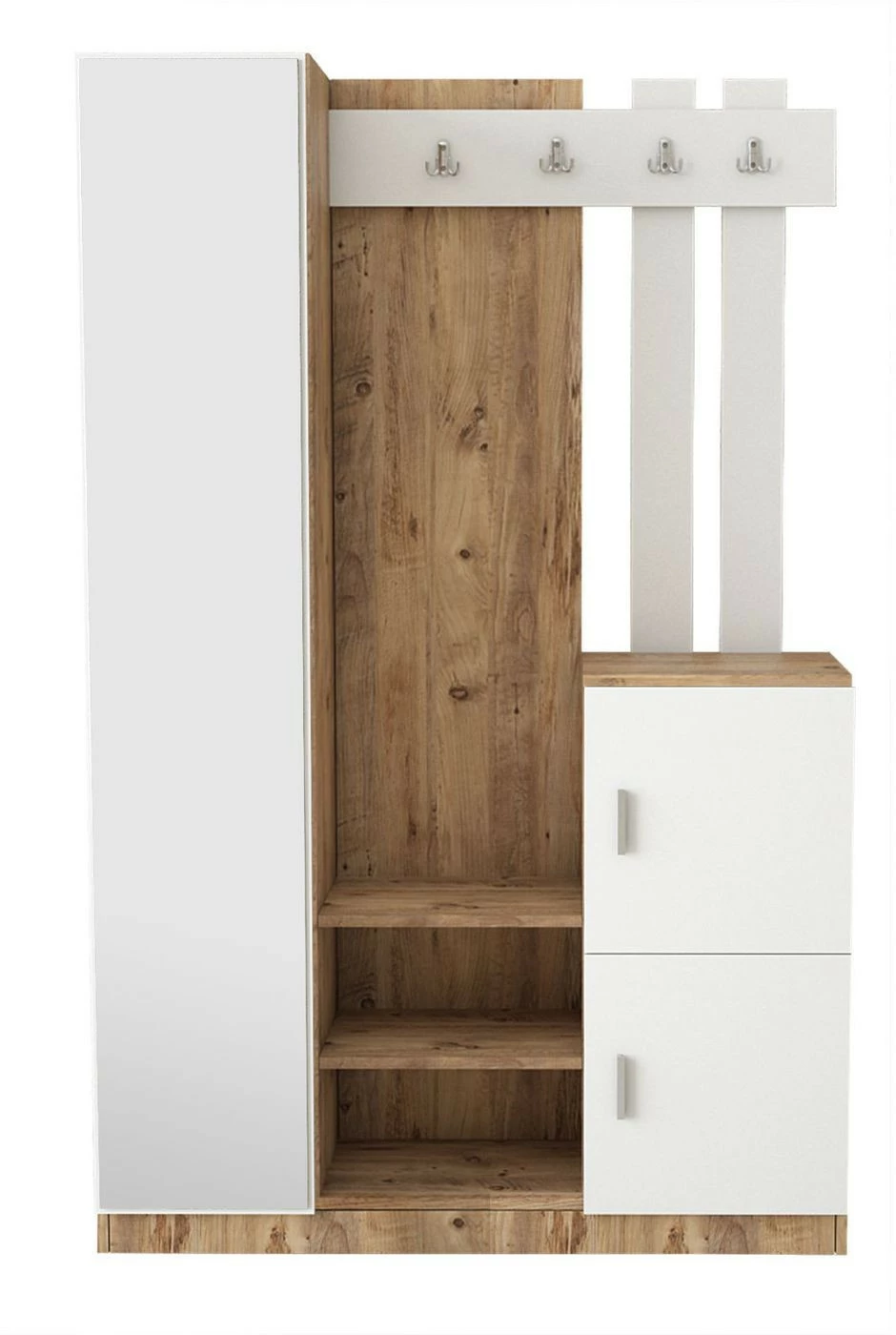 Säilytyskokonaisuus Eteiseen Linento Furniture DD7, Eri Värejä 2 Säilytyskokonaisuus Eteiseen Linento Furniture DD7, Eri Värejä - Image 2