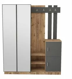 Säilytyskokonaisuus Eteiseen Linento Furniture DD8, Eri Värejä 18 Säilytyskokonaisuus Eteiseen Linento Furniture DD8, Eri Värejä -Huonekalut myymälä LIFU956LCS2806 1